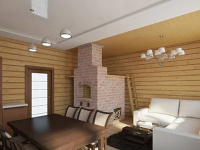 Отделка потолка в деревянном доме - цены в Москве
