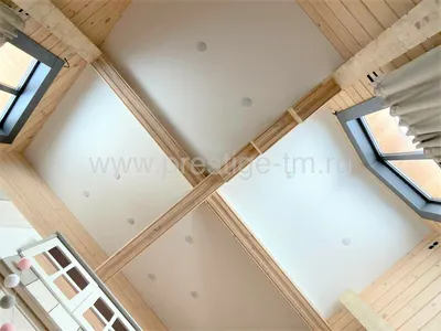 Комфортная высота потолков в доме из бревна