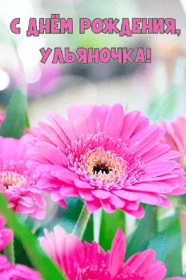 Поздравления с Днём Рождения Ульяна 🌸 Стихи, от Путина (голосовое) на  телефон, проза, открытки