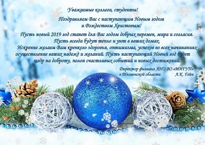 Дорогие коллеги, сердечно поздравляю с Новым годом! » Региональная  Организация Профсоюза работников Здравоохранения РФ ХМАО-Югры