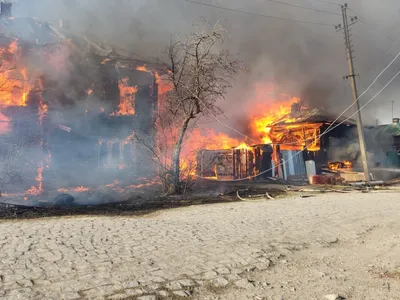 В Красноярском крае потушили пожар в доме, где погибли четверо детей - РИА  Новости, 17.03.2021