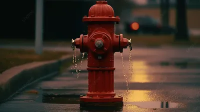 Красный пожарный гидрант стоковое фото. изображение насчитывающей красно -  159226422