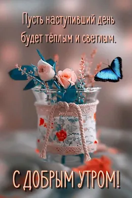 Доброе утро - позитивные картинки с пожеланиями