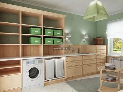 Как красиво оформить прачечную зону в квартире — Roomble.com