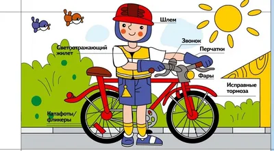 ПДД для велосипедистов в картинках | ВКонтакте