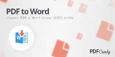 PDF в Word: Бесплатный онлайн конвертер PDF в Word