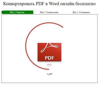 Конвертировать PDF в Word онлайн бесплатно