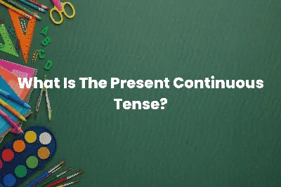 Present Continuous Tense interactive activity for Grade 2 | Live Worksheets