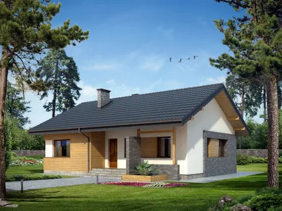 Прямоугольные дома из бруса - проекты и цены - компания Брусовой