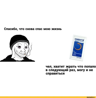 Спасибо, что снова спас мою жизнь чел, хватит жрать что попало в следующий  раз, могу и не справить / Приколы для даунов :: разное / картинки, гифки,  прикольные комиксы, интересные статьи по теме.