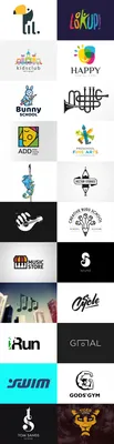 Креативные логотипы: 50 ярких примеров | Дизайн, лого и бизнес | Блог  Турболого