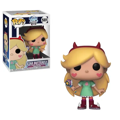 Фигурка Звёздочка Баттерфляй (Star Butterfly (Vaulted)) Фанко ПОП Россия из  мультика Star vs. the Forces of Evil — Funko POP Russia