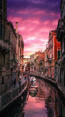 Картинка/ красота/ природа/ любовь/ вдохновение/закат/ картинка на  айфон/картинка на аву | Пейзажи, Венеция, Природа