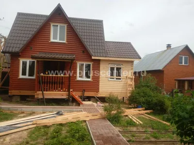 Пристройка к деревянному дому: ключевые нюансы строительства | Фото и  проекты