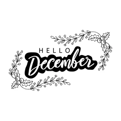 Декабрь привет утро декабря с маленькой девочкой милой теплой иллюстрацией  PNG , декабрь, Привет, декабрь Иллюстрация Изображение на Pngtree,  Роялти-фри