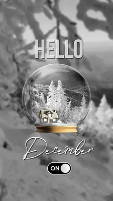 Декабрь Привет Зима Снег Привет Плакат Доска Плакат Фон Привет декабрь  Привет в Фон Обои Изображение для бесплатной загрузки - Pngtree