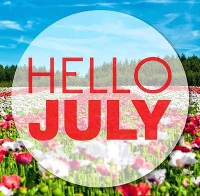 Июль • привет июль • самый жаркий месяц лета | Привет, июль