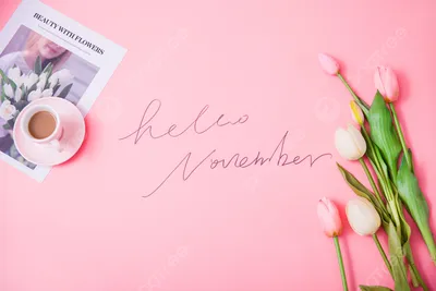 Привет Ноябрь Написано На Утреннюю Чашку Кофе — стоковые фотографии и  другие картинки Весёлый - Весёлый, Время, Время года - iStock