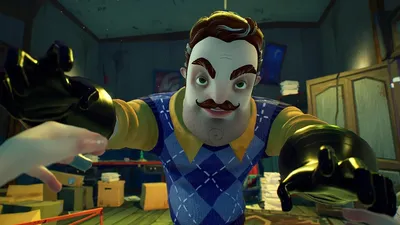 Картинка для капкейков \"Привет Сосед (Hello Neighbor)\" - PT102019 печать на  сахарной пищевой бумаге