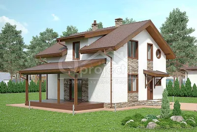 Проект: Дом 10х12 с мансардой. 183 м2 – цена, характеристики, комплектация