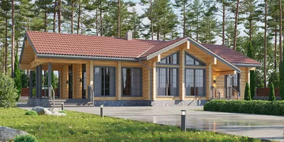 Проектирование деревянных домов и коттеджей. индивидуальный проект дома из  клееного бруса в Holz House