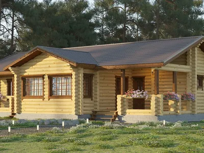 Проекты домов из бруса с фото: скачать проекты деревянных домов из бруса  для постоянного проживания