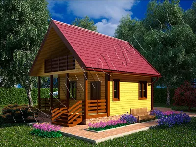 Проект дома из бревна с мансардой и двумя спальнями до 100 кв м: скачать  рабочий проект деревянного дома 6 на 6 м с мансардой
