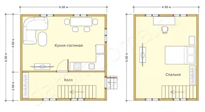 Проект: Деревянный дом с ломаной крышей и балконом. 92 м2 – цена,  планировка, комплектация