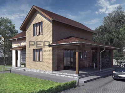 Проект дома «Реал КД-138» 8.2x10.7 м, площадь 138 кв.м, цена