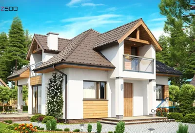 🏡 Проекты домов Z500 в Санкт-Петербурге