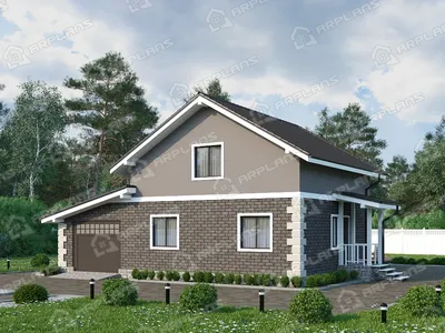 Проекты домов с мансардой до 100 кв м заказать и купить на Shop-project