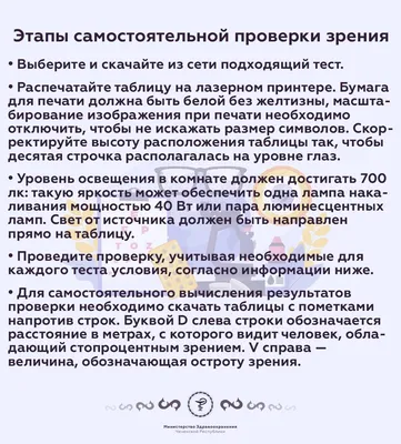 7 способов проверить зрение в домашних условиях • Новий Зір