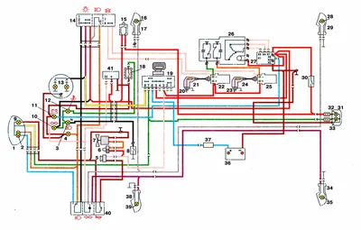 Купить Куплю в Украине Схема электрооборудования для мотоциклов ИЖ Планета  3, Планета 4, Планета 5, Юпитер 3, Юпитер 4, Юпитер 5