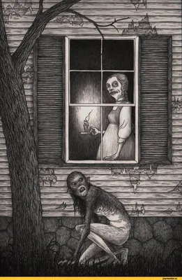 Джон Кенн Мортенсен,Мрачные картинки,красивые картинки | Искусство  сюрреализма, Страшные рисунки, Психоделические рисунки