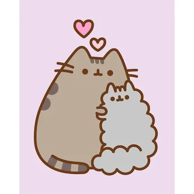 Стикеры самоклеющиеся Pusheen cat Пушин Кэт котик Наклейки | AliExpress