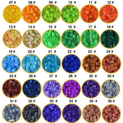 500g 2.6mm Mini hama beads pyssla Iron Beads for Kids Hama Beads 3d puzzle  creative toys Handmade Gift toys