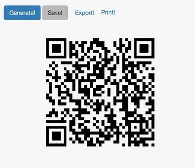 PHP пример генерации QR кода со ссылкой на сайт