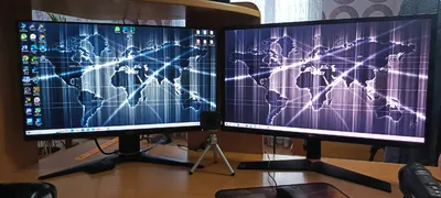 рабочее место бизнес-трейдера с современными компьютерами Стоковое  Изображение - изображение насчитывающей анализирует, интернет: 229268001