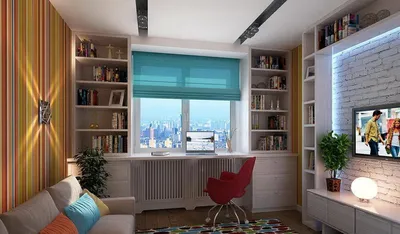 Рабочее место школьника со столом у окна: как организовать рабочую зону у  окна