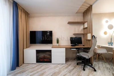 Рабочее место в гостиной Livingroom (9) в стиле эклектика | Daria Elnikova