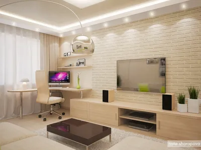 ТВ зона с рабочим местом в гостиную: продажа, цена в Минске. Стенки для  гостиных от \"ЧП «Мебель-Сан»\" - 195021594