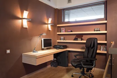 Рабочее место в маленькой квартире: 22 стильных варианта | Tiny house  furniture, Home office design, Home decor