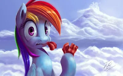 Картина по номерам \"Радуга Дэш\", My Little Pony, 21 х 15 см - купить с  доставкой по выгодным ценам в интернет-магазине OZON (563515286)