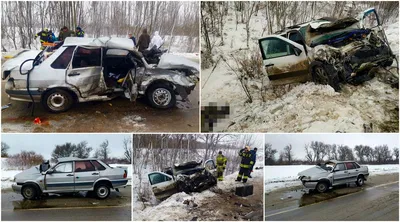 Страшная авария со смертельным исходом - Усть-Донецкий район