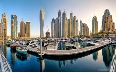 Район Дубай Марина | комплекс небоскребов , комплекс вил, 67 вилл, Emaar  Properties, крупнейшая искусственная пристань в мире | Дубай | ОАЭ