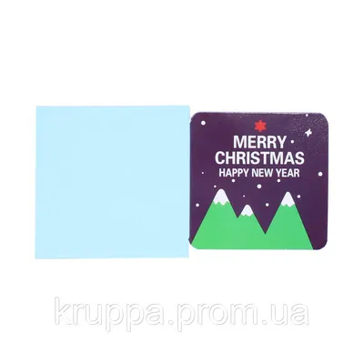 Мини-открытка Lesko Merry Christmas! 7 см для подарков новогодняя рандомные  наборы (ID#1648517579), цена: 141 ₴, купить на Prom.ua