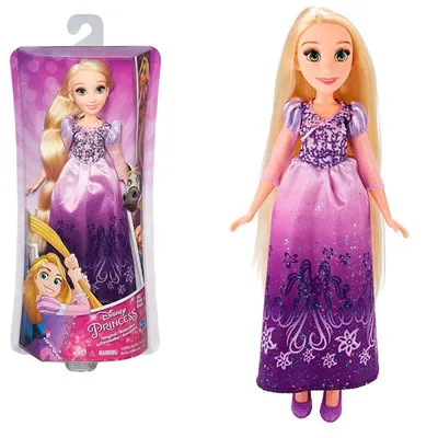Классическая кукла Принцесса Рапунцель (Disney Princess Royal Shimmer  Rapunzel Doll B5286) - купить в Украине | Интернет-магазин karapuzov.com.ua