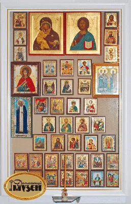 Киот для собрания икон, 80 см x 50 см, вертикальный за 16100 руб — купить в  Москве в интернет-магазине «Домашний музей»
