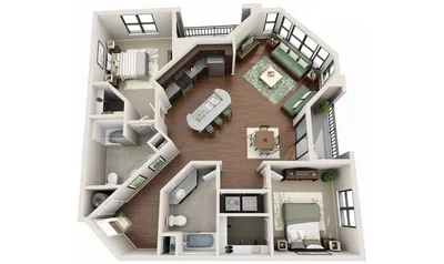 Какие комнаты лучше располагать на первом и втором этажах дома