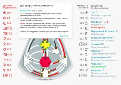 Расшифровка карты Дизайн Человека для детей (Москва). Самопознание.ру